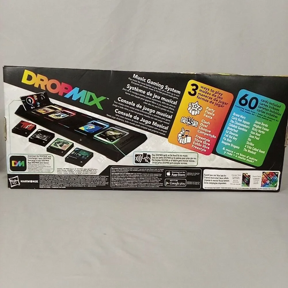 Hasbro DropMix Music Mix Gaming System New Video Game DJ Phone App Play Friends